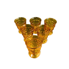 MCM Amber Drinking Glasses MCM Amber Drinking Glasses