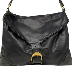 Jas MB London Black Leather Shoulder Saddle Bag Jas MB London Black Leather Shoulder Saddle Bag