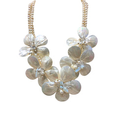 Mop Shell Pearl Necklace Mop Shell Pearl Necklace