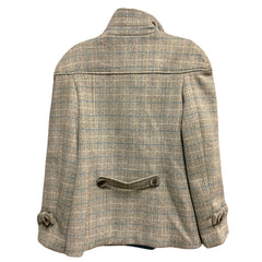 Striped Pea Coat Striped Pea Coat