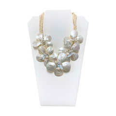 Mop Shell Pearl Necklace Mop Shell Pearl Necklace