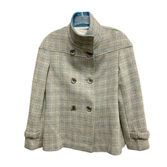 Striped Pea Coat Striped Pea Coat