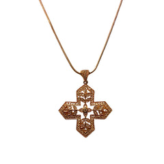 Rose Gold Barse Necklace Rose Gold Barse Necklace