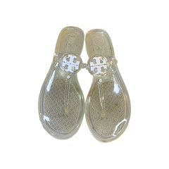 Clear Tory Jelly Sandals Clear Tory Jelly Sandals