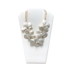 Mop Shell Pearl Necklace Mop Shell Pearl Necklace