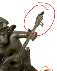 Iron Cherub Lamp Iron Cherub Lamp