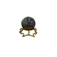 Snowflake Obsidian Sphere Snowflake Obsidian Sphere