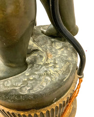 Iron Cherub Lamp Iron Cherub Lamp