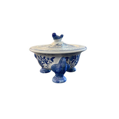 Chinoiserie Lidded Bowl Chinoiserie Lidded Bowl