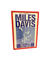 Miles Davis 1983 Poster