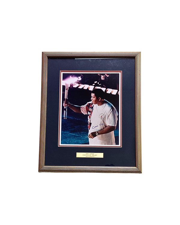 Cassius Clay Signed Photo
