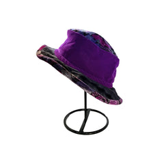 Floral Velvet Hat