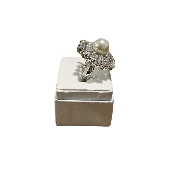 Cluster Pearl Ring