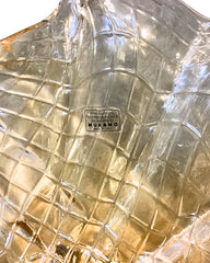 Italian Vetro Eseguito Glass Centerpiece