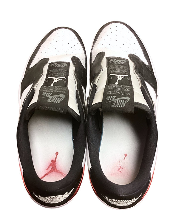 Air Jordan 1 Low Slip Black Toe Women’s 9.5