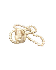 Faux Ivory Necklace