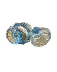 Ice Blue Fostoria Coin Glass Compote