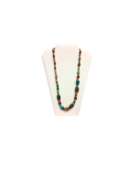 2 Barse Turquoise & Coral Necklaces