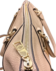 Pebble Leather Satchel