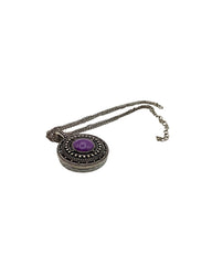 Premier Purple Medallion Necklace