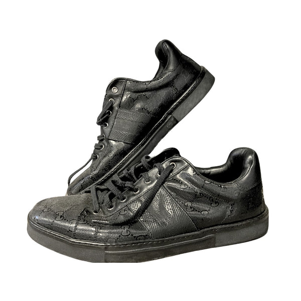 Black Logo Sneakers 11D