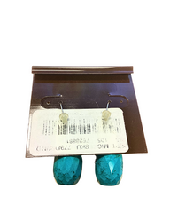 Turquoise-Blue Necklace and Dangle Earring Set