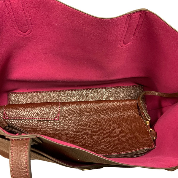 Burgundy Tutilo Tote