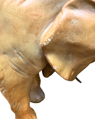 Mother & Calf Elephant Sculpture