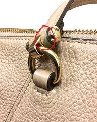 Pebble Leather Satchel