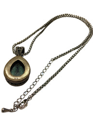 Teardrop Gemstone Necklace