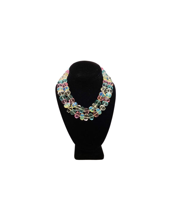 KJL Colorful 2-Strand Necklace
