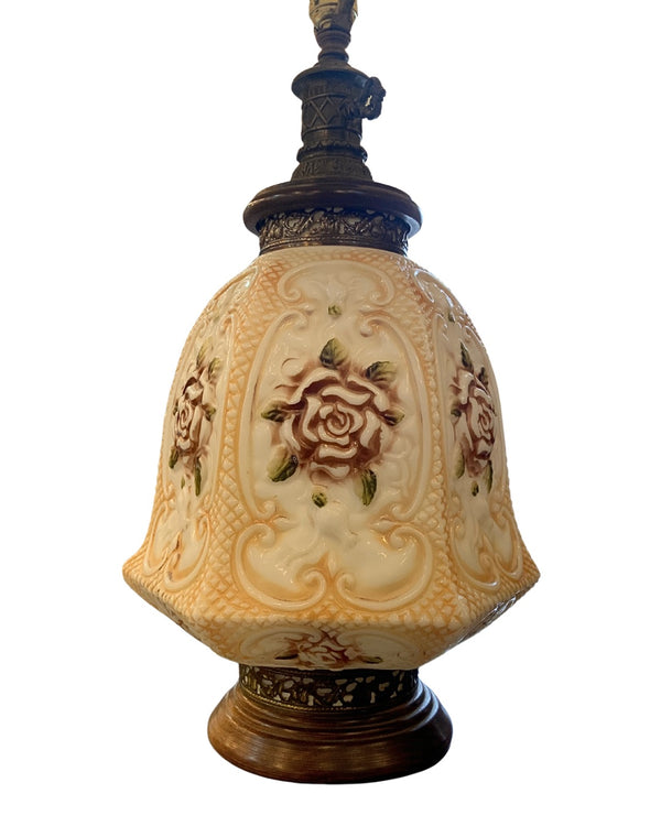 Oversized Embossed Table Lamps