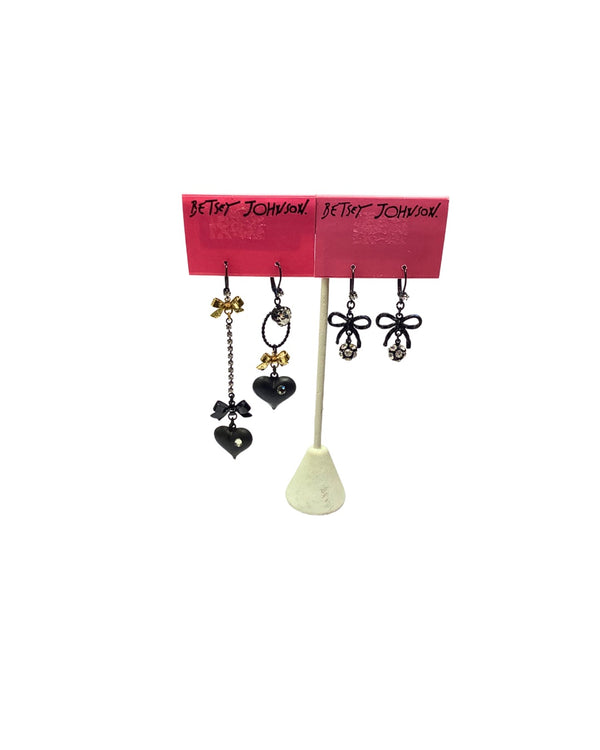 Betsy Johnson Earring Lot