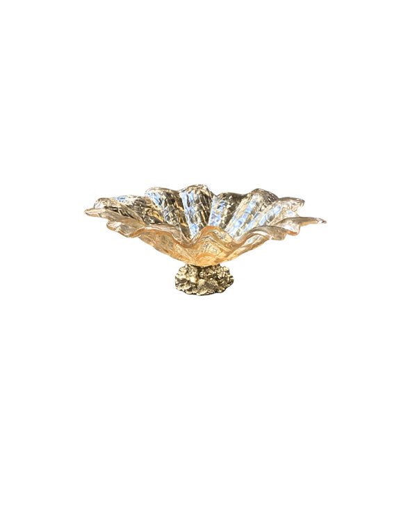 Italian Vetro Eseguito Glass Centerpiece
