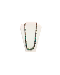 2 Barse Turquoise & Coral Necklaces