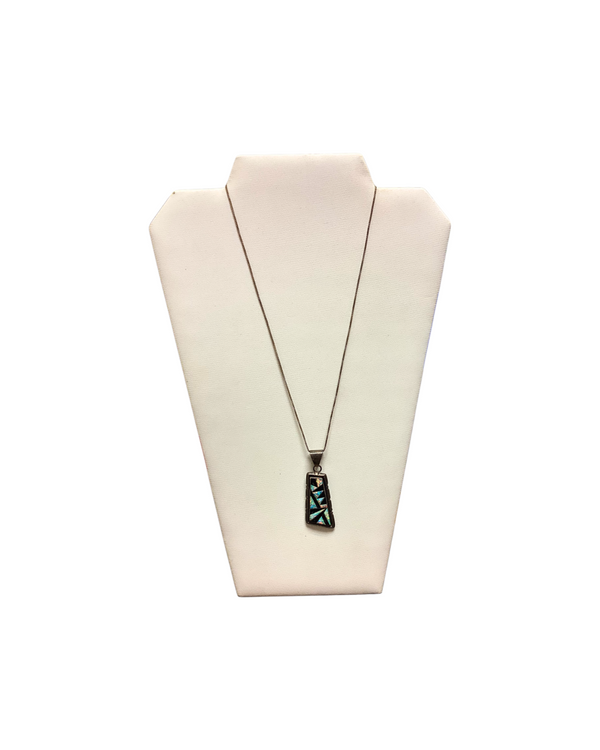 Geometric Inlay Pendant