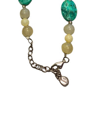 Barse Blue Green Turquoise Beaded Necklace