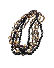 Multi-Strand Beaded Necklace