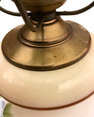 Hurricane Floral Lamp