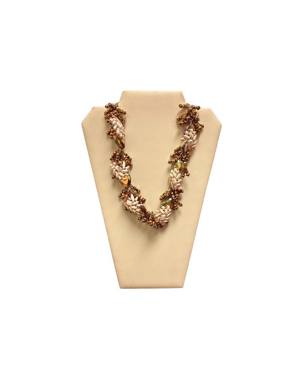 J Crew Palm Necklace