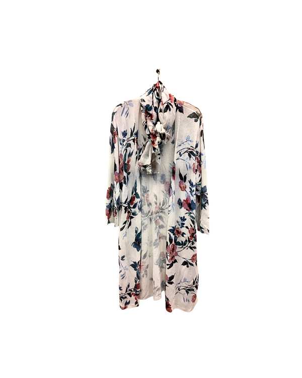 Floral Cardigan Set