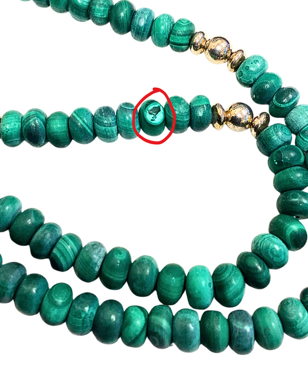 Malachite Pendant Necklace