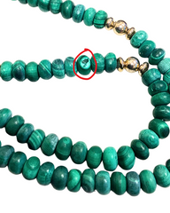 Malachite Pendant Necklace
