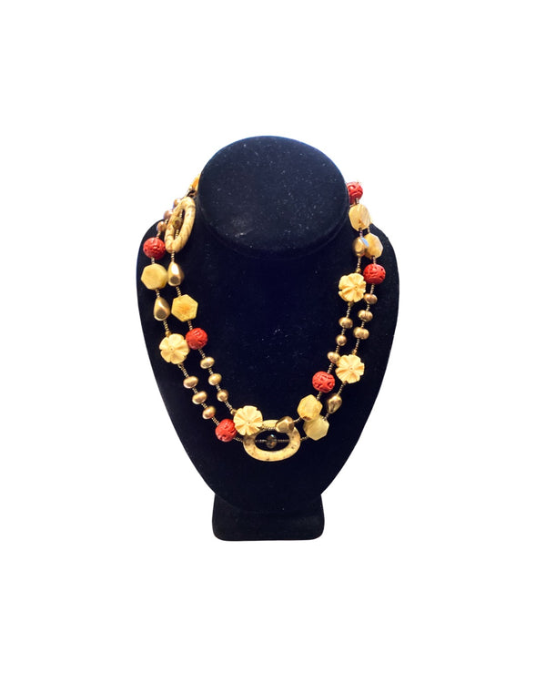 Beaded Statement Necklace