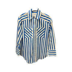 Nordstrom Poplin Button-Up XS