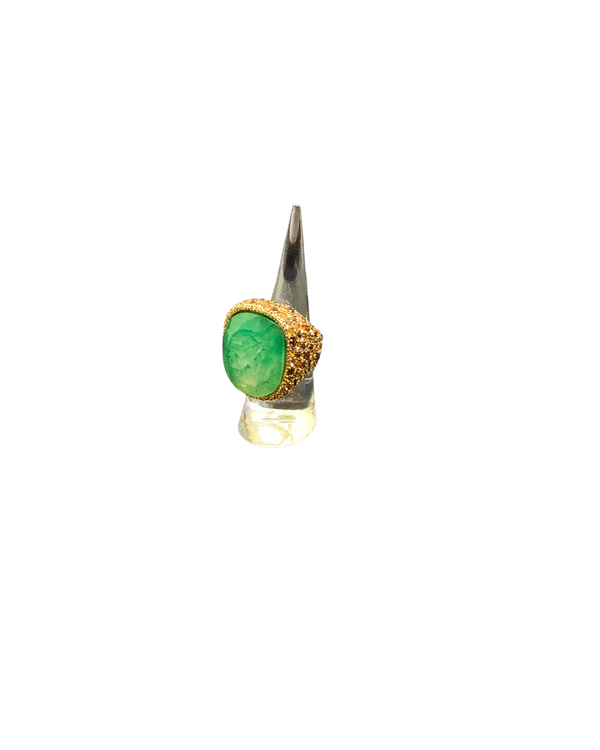 Green Cocktail Ring (6)