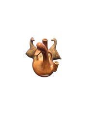 Terracotta Duck Candelabra