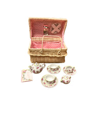 Delton Porcelain Doll Tea Set