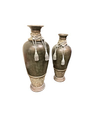 Tassel Floor Vase Set