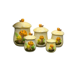 Vintage Mushroom Kitchen Set